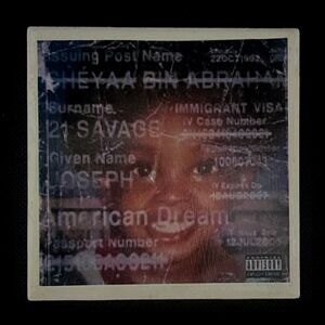 Albums Coaster- 21 Savage ''American Dream''